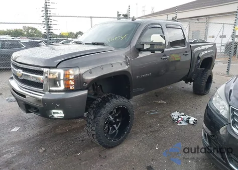 2010 Chevrolet Silverado Ltz из США, поврежденный, VIN 3GCRKTE39AG216612